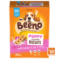 Beeno Puppy Biscuits- Small 800g