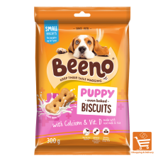 Beeno Crunchy Biscuits Puppy 300g