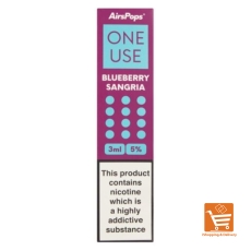 Airpop N/SALT ONE USE 5% B/BERRY...